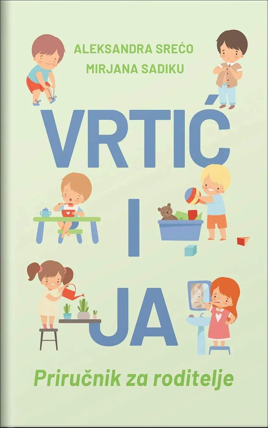 Korica: Vrtić i ja – priručnik za roditelje