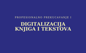 PROFESIONALNO PREKUCAVANJE I DIGITALIZACIJA KNJIGA I TEKSTOVA librum