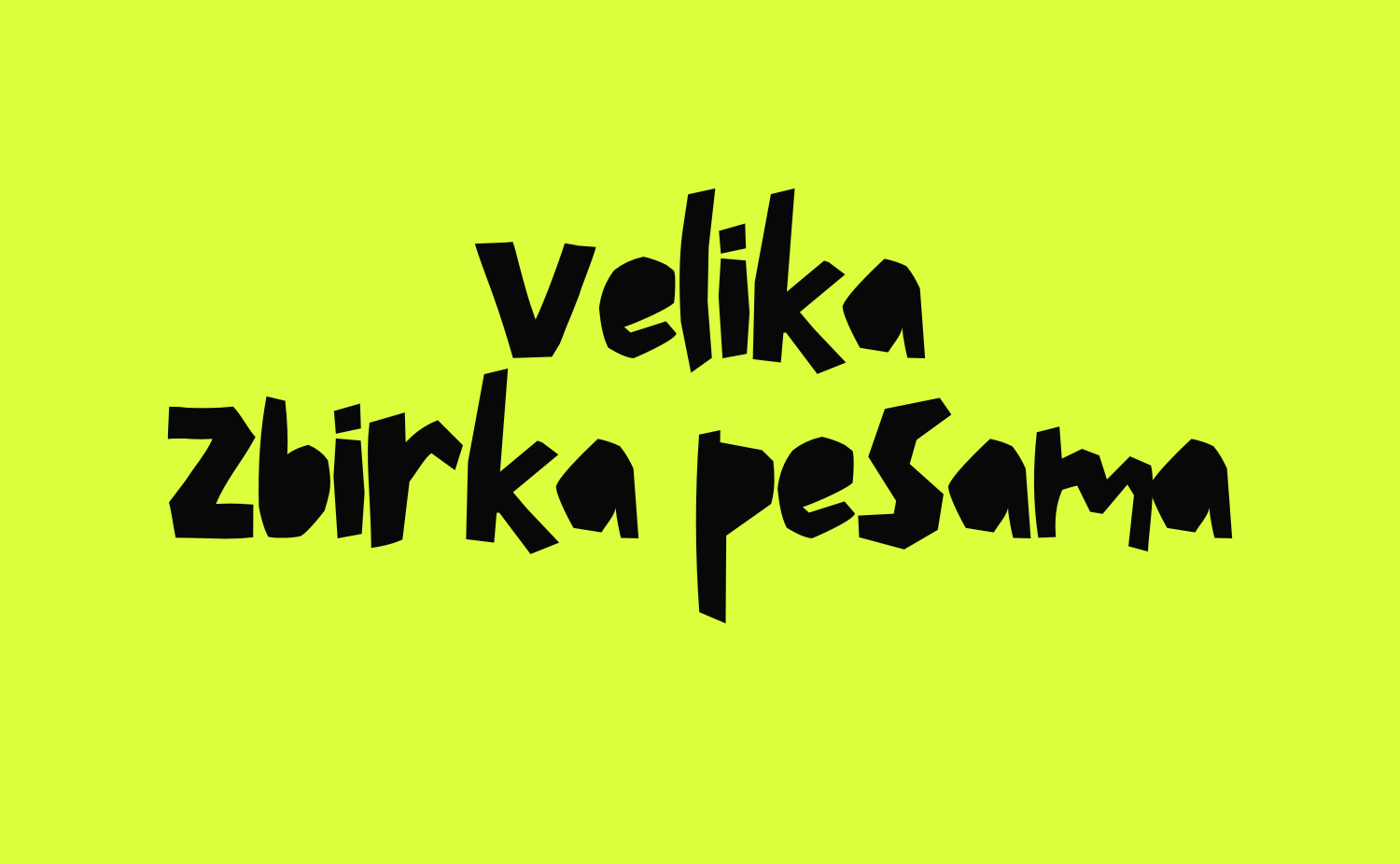 Velika Zbirka pesama